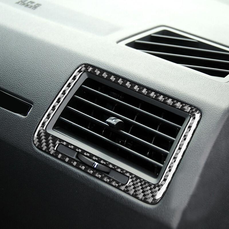 Passenger Seat Air Outlet Vent Cover Trim Carbon For Dodge Challenger 2008~2014