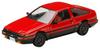 Toyota Sprinter Trune JDM Custom Version 1/64 (AE86) GT-APEX Red/Black