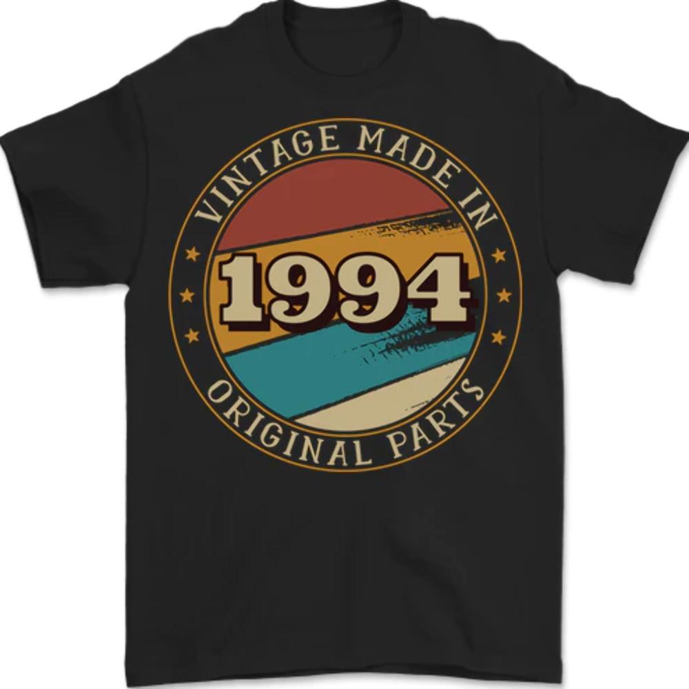 32nd Birthday Vintage Made In 1994 Mens T-Shirt 100% Cotton S