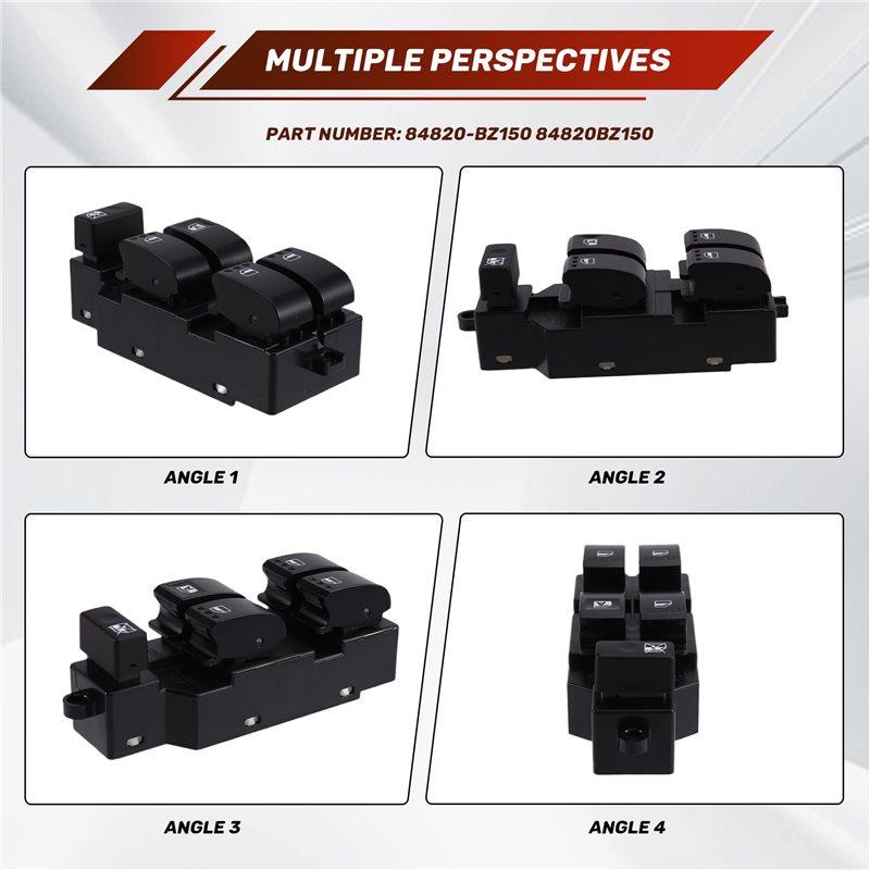 For Toyota Dahatsu Datsun Avanza 12-17 12PIN Power Master Window Switch Front Left Lift Button 84820-BZ150 84820BZ150