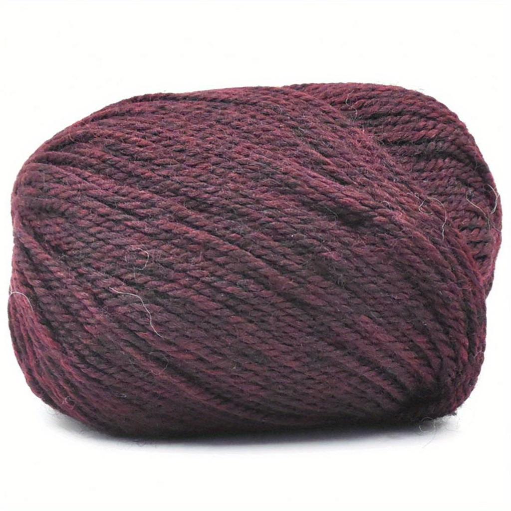 Filato di Lana Worsted Weight Morbido e Resistente Filato per Maglia e Uncinetto per Cuscini Filato Artigianale Fai da Te per Principianti