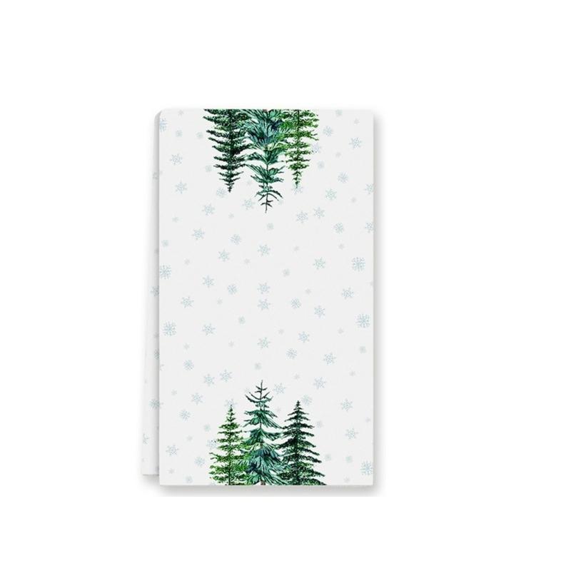 Durable Polyester Dish Towels For Christmas Decors High Absorbent Kitchen Cloths Perfect For Cleaning And Party Supplies