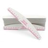 5Pcs Wooden Nail Files Bright Color Reusable Smooth Edge Clear Scale Multipurpose Trim Nails Lightweight Scale Ruler Half