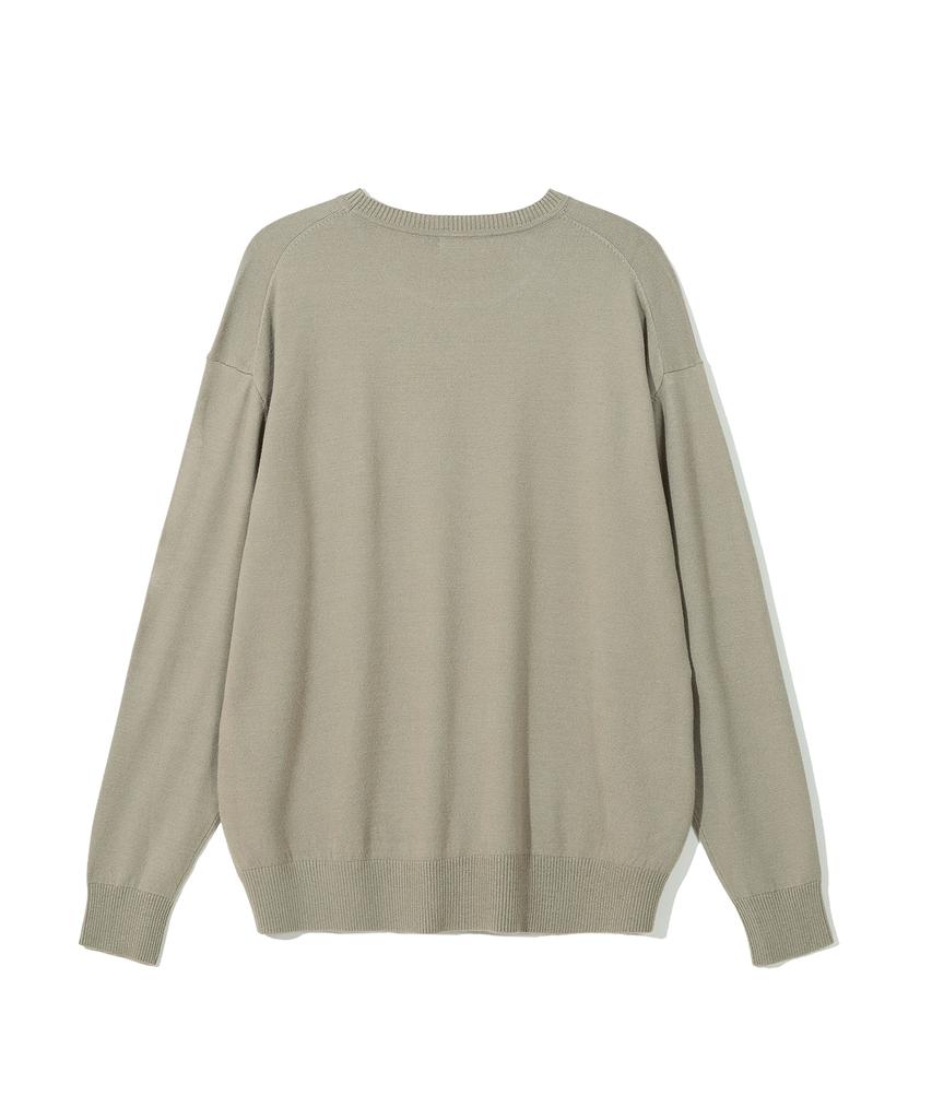 YALE Heritage Dan Minimal Knit Pale Khaki