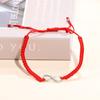8-Character Couple Bracelet Set Adjustable Weaving Infinity Symbol Hand Rope Female
