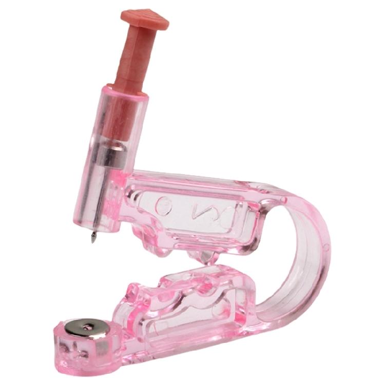 מכשיר חירור אוזניים חד-פעמי ידידותי למשתמש, מכשיר לחירור אוזניים, כלי חירור תכשיטי גוף לשימוש ביתי ובסטודיו