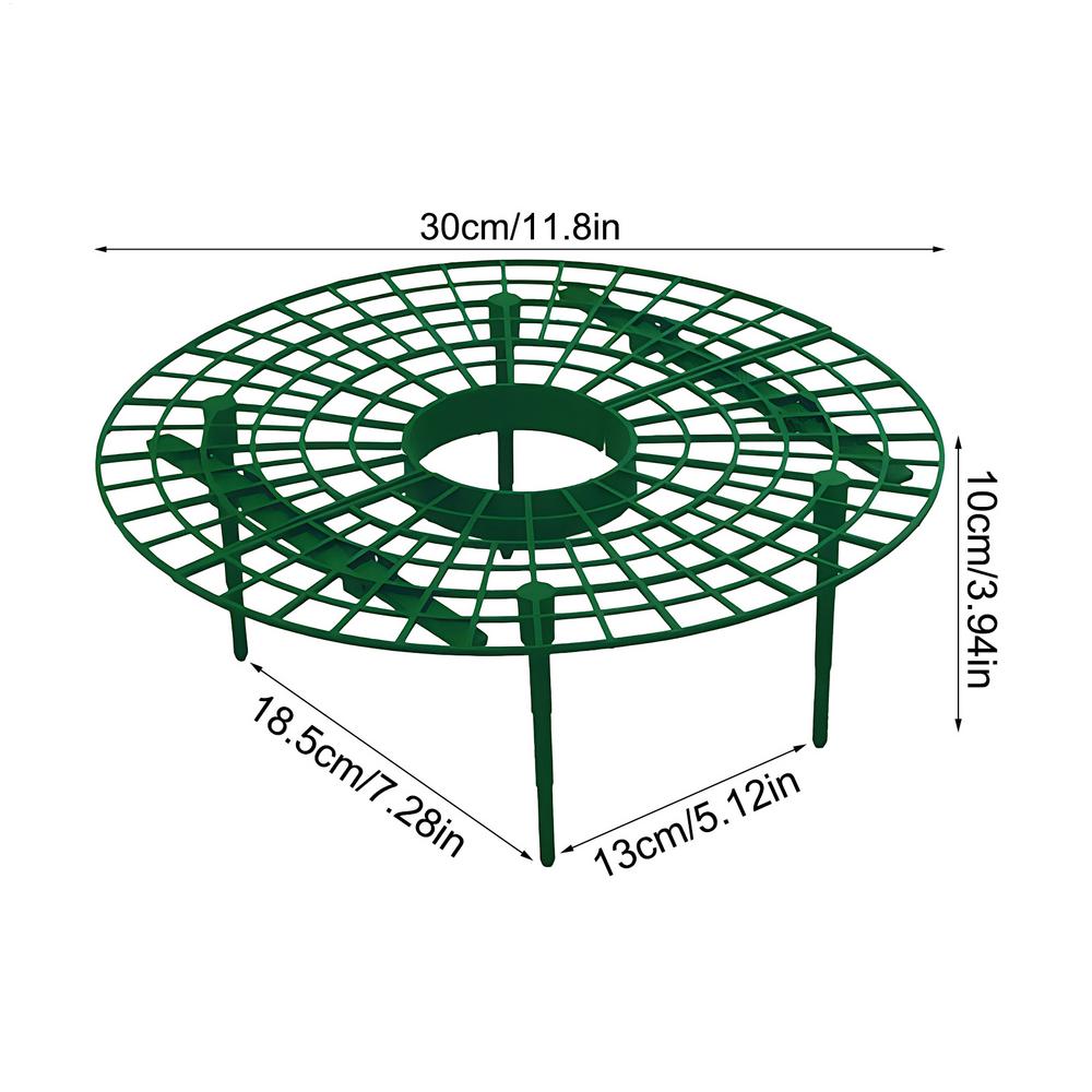 

Climbing Trellis Heavy-Duty Gardening Support Stand Garden Support Strawberry Plant Tray for Outdoor Patio Orchard Balcony зелений
