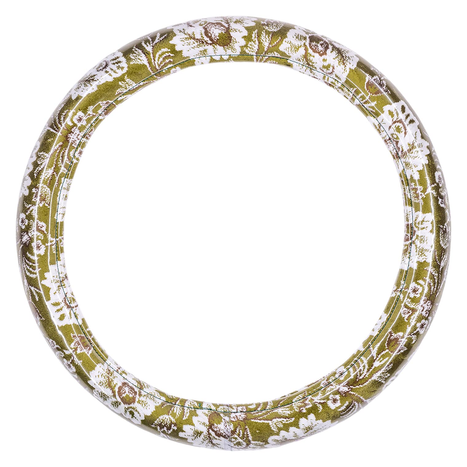 

Miyabi Truck Truck Truck Kinkazan Extra Thick Steering Wheel New Lattice Medium (MIYABI) Supplies, Parts, Interior, Cover, Pattern, Green, (38-39cm) зелёный