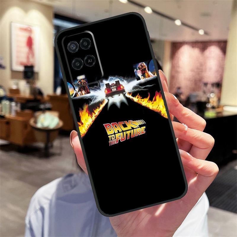 Back to the Future Case For Oppo A17 A77 A80 A40 A60 A98 A78 A18 A38 A58 A16 A76 A96 A74 A94 A54 A57S A15 Cover