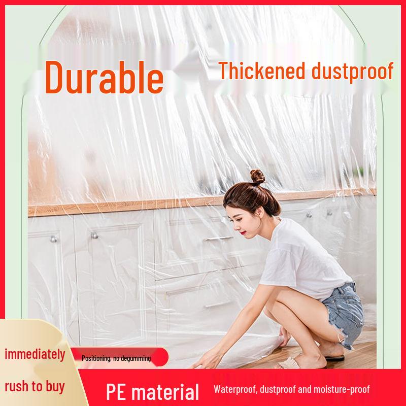 Clear Self-Adhesive Dustproof Film for Furniture & Walls
