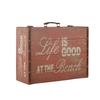 Designer Attache Case, Storage Box, American Retro Antique Style (Single, Large)