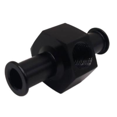 Kraftstoff Lachgas Druckmesser Adapter 3/8" Schlauch 1/8" Npt Anschluss Aluminium Universal
