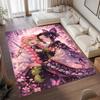 Kimetsu no Yaiba (Insect Pillar Butterfly Ninja) rug, suitable for playrooms, bedrooms, living rooms, sofas, and other home déco