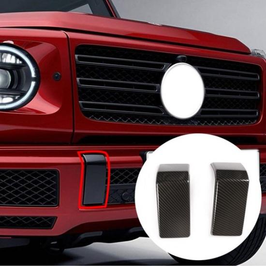 Carbon ABS Front Bumper Trim For Mercedes Benz G Class W463 G63 -24