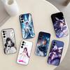Genshin Impact Columbina Phone Case For Samsung S25,S24,S21,S22,S23,S30,Ultra,S20,Plus,Fe,Note,10,9,5G Black Cover