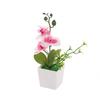 Mehrfarbige Phalaenopsis Kunstblume Kunstpflanze Topfpflanze Heim Büro Dekoration