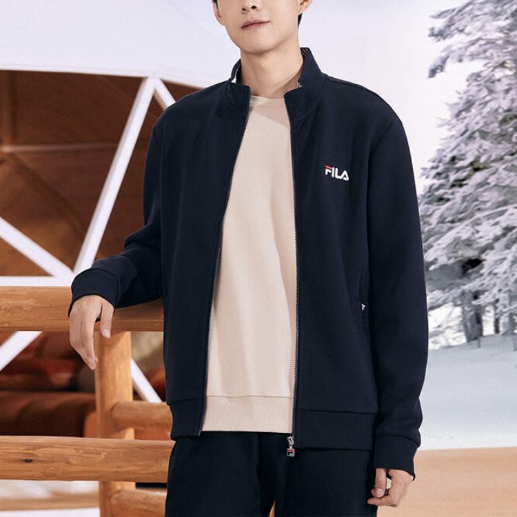 New FILA ORIGINALE AW24 Knitwear Men's Navy Blue F51M449532A-NV