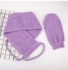 Bamboo Fiber Bath Towel Rubbing Bath Artifact Foaming Bathing Gloves Set Soft Body Exfoliating Belt Shower Scrubber Shower Strap