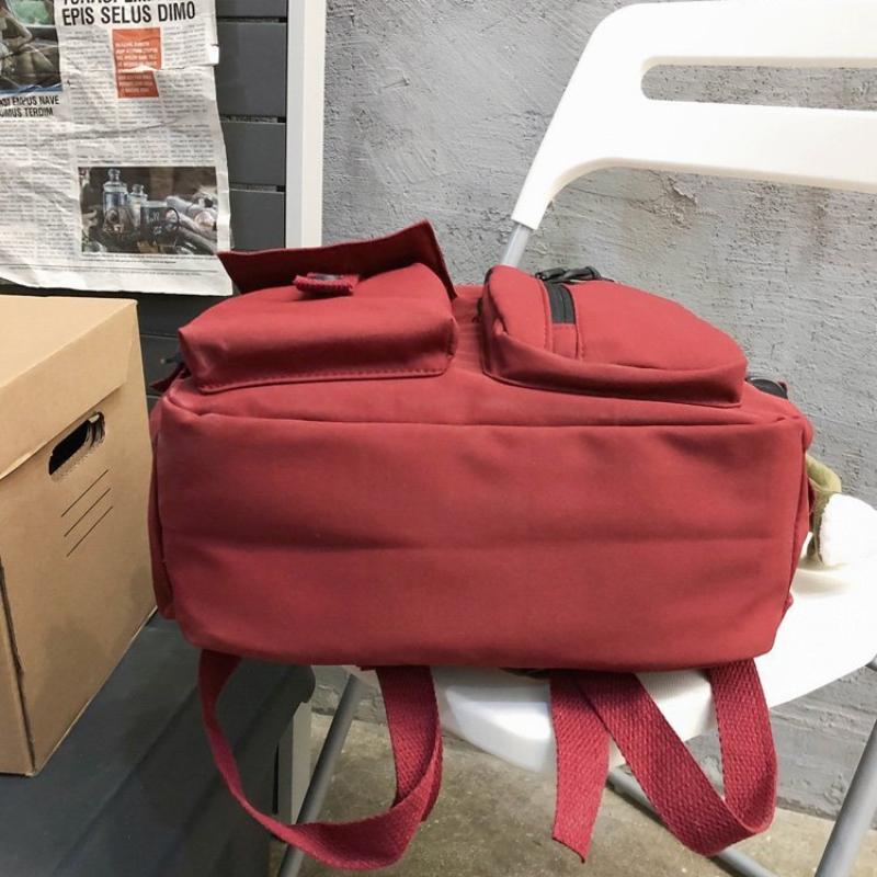 Unisex Backpacks Simple Large Capacity Travel Rucksack 2025 New Casual Multi-pockets High School Student Colleage Student School Bags for Teenagers