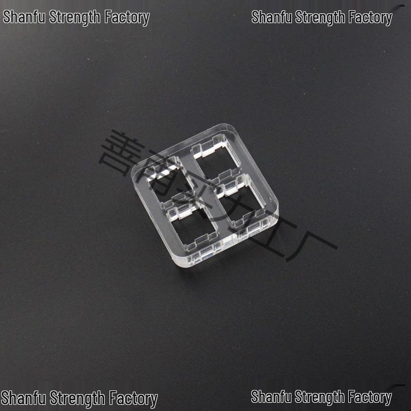 

Mechanical Keyboard Acrylic Switch Tester for Cherry Black, Red, Brown, Blue, and Silver Switches - Manual Replacement Base Included