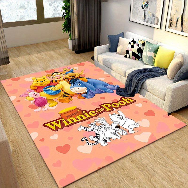 1 stuks Winnie de Poeh Patroon Tapijt Vloerkleed Antislip Tapijt Handwasbaar Vloermat Geschikt Voor Woonkamer Slaapkamer Huisdecoratie Kamerdecoratie
