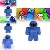 Roblox Rainbow Friends Plush Toy Blue Big Mouth Character Soft Stuffed Doll For Kids