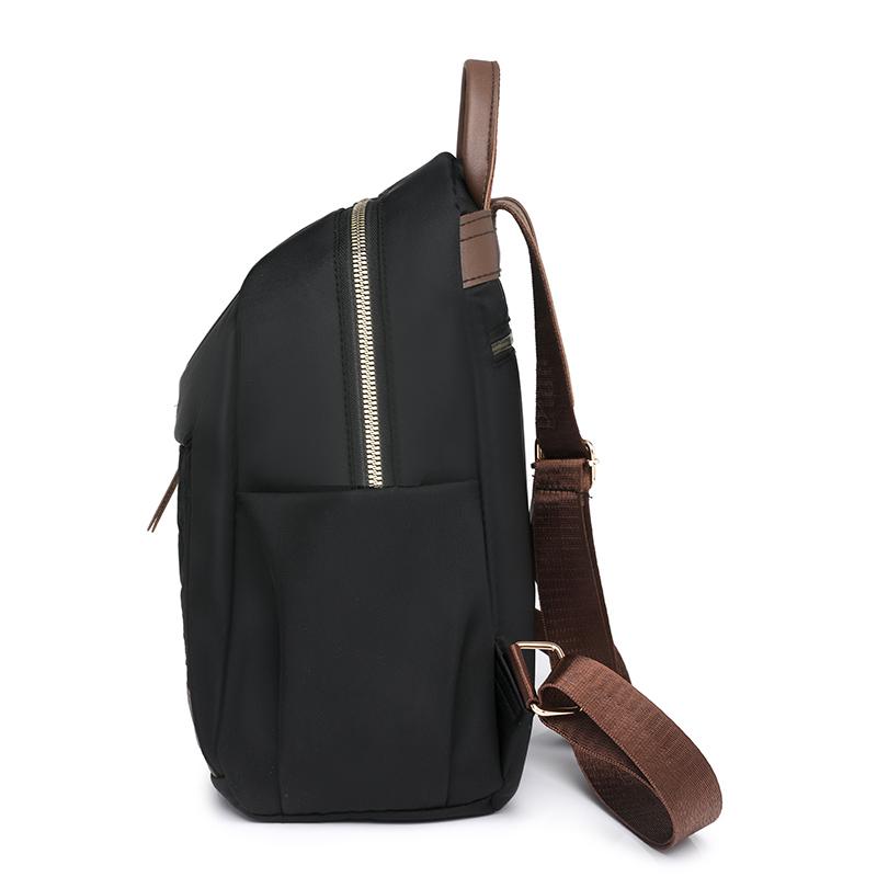 Women's Large Capacity Backpack Outdoor Travel Bag Color Block Lightweight Backpack