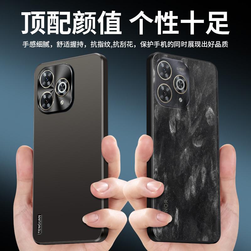 Applicable to Huawei Enjoy 11Pro mobile phone case, new matte metal lens all-inclusive, simple anti-drop case, men