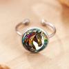 Fashion Creative Horse Pattern Ring Buckle For Women Wedding Jewelry Accessries Gift