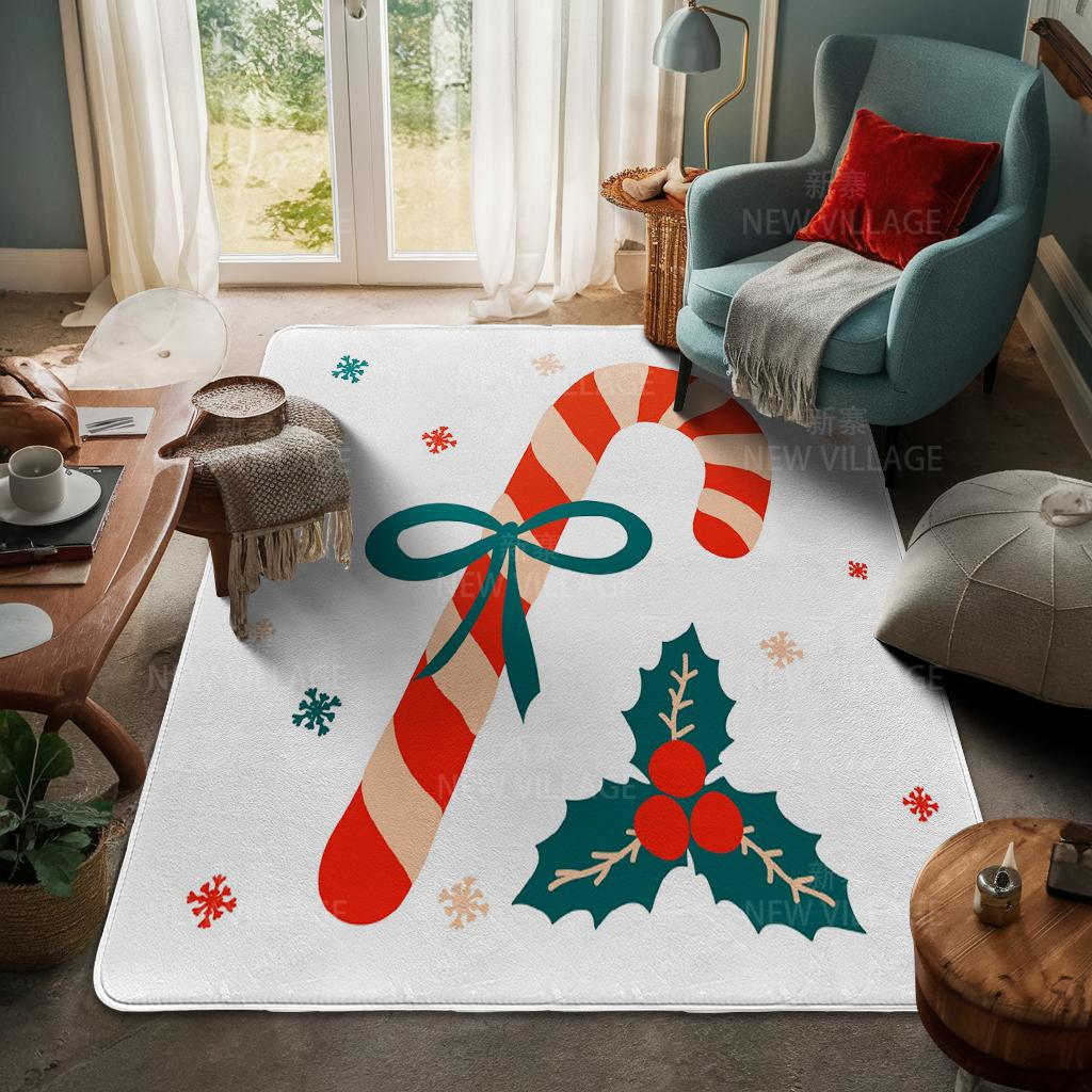 Koberec ke vchodu do domu Rohožka ke dveřím do domu Obývací pokoj Vana Koupelna Protiskluzové koberce s absorpcí vody vana Veselé Vánoce zima
