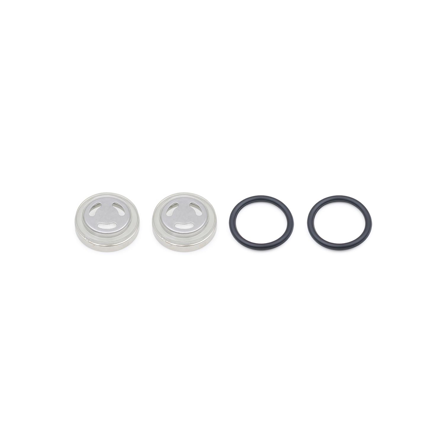 18mm Motorcycle Brake Master Cylinder Reservoir Sight Glass Len Gasket Universal Accessories Brake Master Cylinder Kit 2PCS