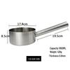 Stainless Steel Flat Bottom Kitchen Water Ladle and Soup/Milk Pot Combo.