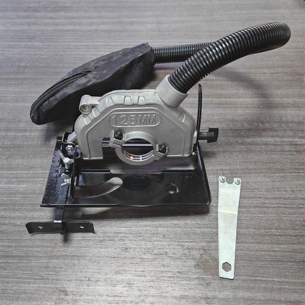 Angle Grinder Bracket Dust Free Fixed Grinder Holder Angle Grinder To Cutting Machine Bracket for for Up To 125mm Angle Grinder