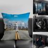 NNinho Rapper Cushion Cover Pillowcase Ultra Soft Skin Friendly Fabric Cloud Like Comfort Concealed Zipper