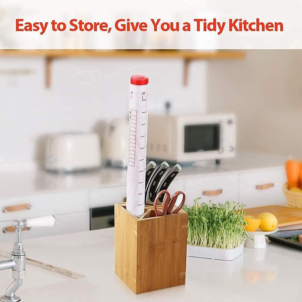 4Pcs/Set Silicone Baking Mat with Plastic Scraper Large Rolling Dough Pad Non-Stick Pizza Dough Maker Pastry Baking Accessories