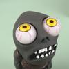 Car Turbo Explosive Eye Doll Car Boost Eye Zombie Toys To Decompress Ornaments Big Eye Dolls Auto Accessories Styling