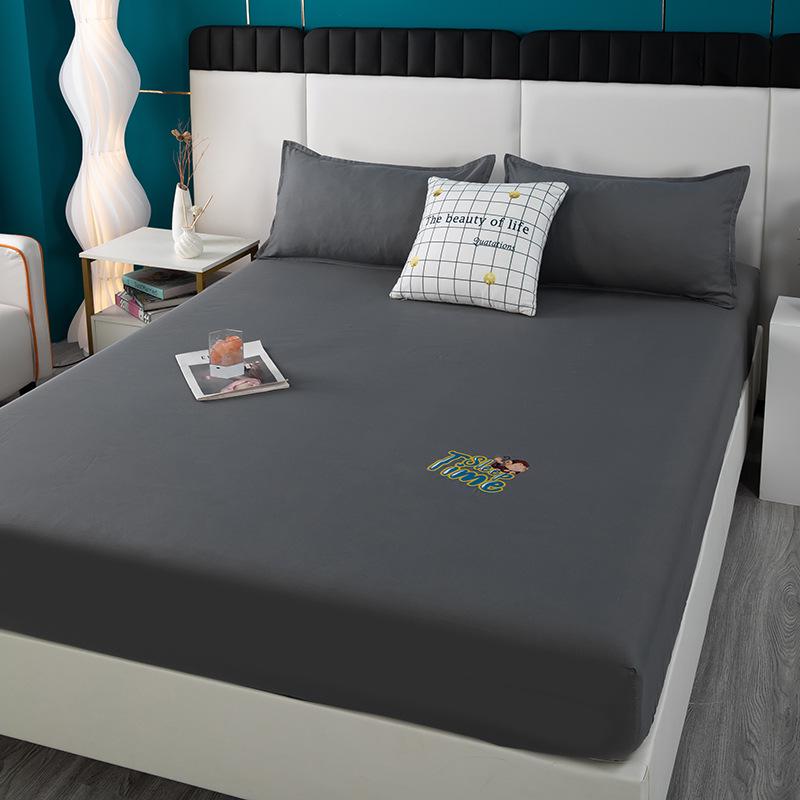All-Around Elastic Printed Fitted Mattress Protector - No Pilling or Shrinking Dust Cover