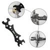 Faucet Wrench for Tight Space Under Sink Wrench Faucet Tool Multifunctional Sink Plumbers Wrench for Bathroom