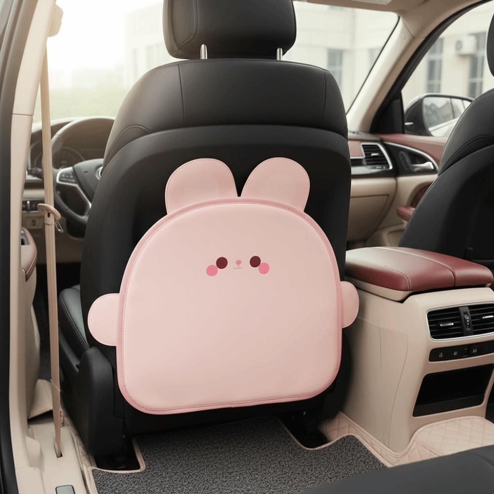 Cartoon Design Anti-Child-Kick Pad Waterproof Kick Protectors Cushion Car Anti-kick Pad  Rear Seat