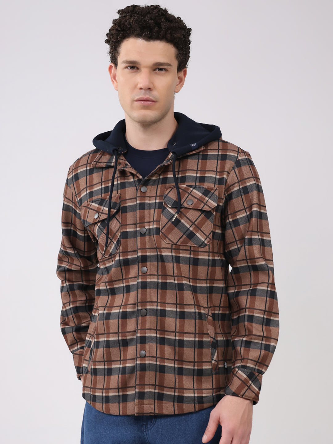 Monte Carlo Men Regular Fit Brown Sweatshirt L коричневый