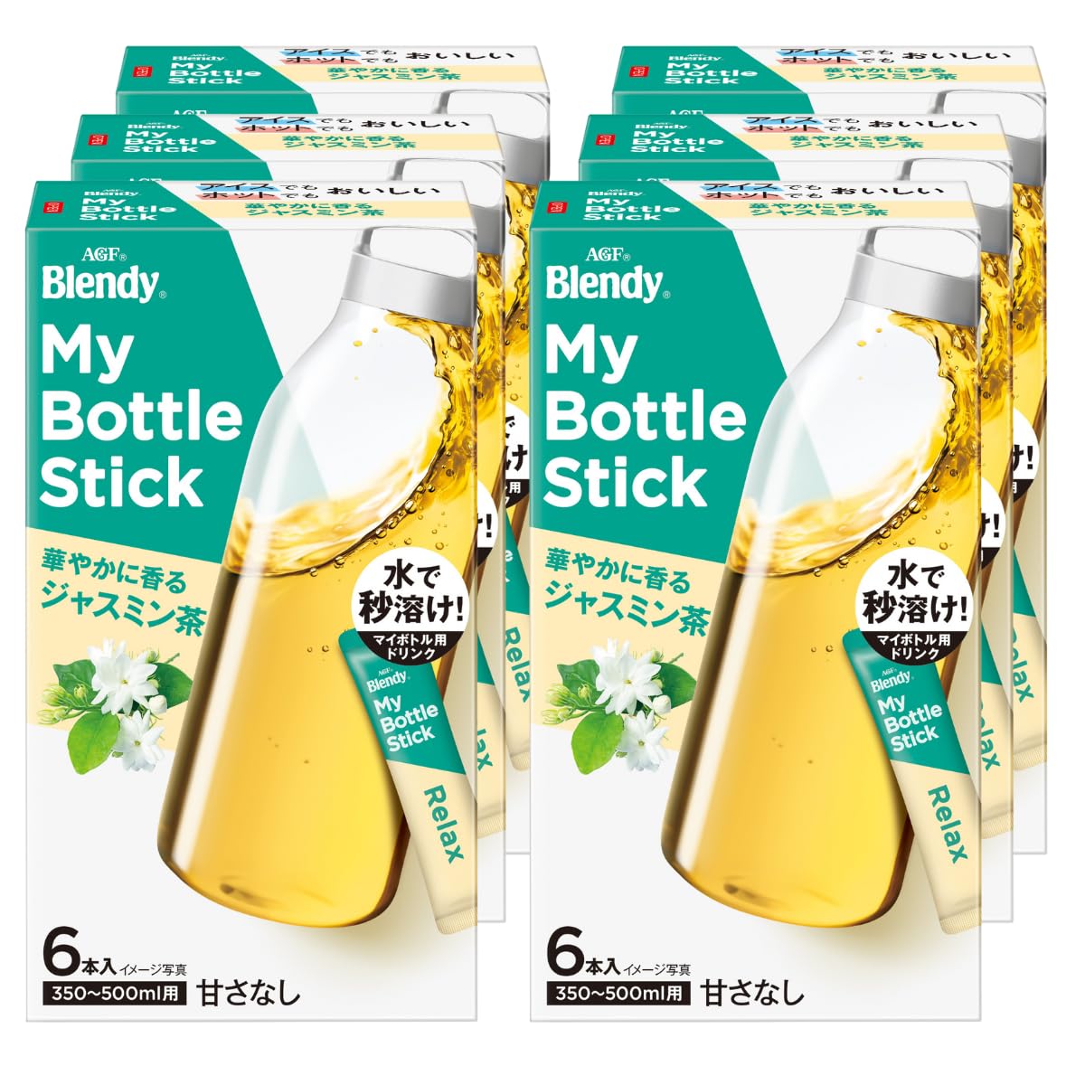 

AGF Blendy My Bottle Stick Великолепно ароматный жасминовый чай 6 стиков x 6 коробок Вода [Жасминовый чай] [Для бутылок]