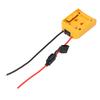Satellite DC Power Cord 2m Length Portable Efficient Satellite Battery Adapter To DC Power Cable