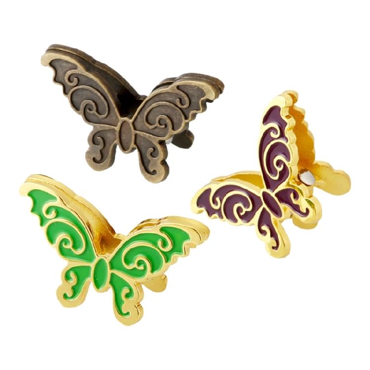 Artistic Quality Metal Document Clips Mini Size Stationery Holders Clip For Portability Assorted Colors Home School Use