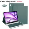 Case for iPad Air 11 Inch (M2) (M3) ,Bluetooth Keyboard Cover for iPad Air 4th 5th 10.9-inch