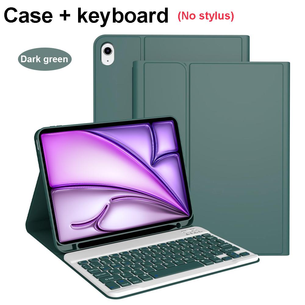 Case for iPad Air 11 Inch (M2) (M3) ,Bluetooth Keyboard Cover for iPad Air 4th 5th 10.9-inch