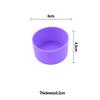 For Better Life 1Pc 6cm Soft Silicone Cup Bottom Sheath Protector Sleeve For Glass Water Tea Bottle Anti Damage Accessories