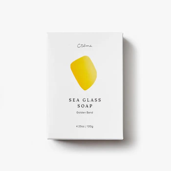 Seaglass Soap_Golden Sand, resembling the sea