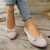 Fashion Women's Shoes 2025 Hot Sale Shallow Women's Flats Fashion Metal Decoration Daily Flats Women New Best Seller Flat Low Heels