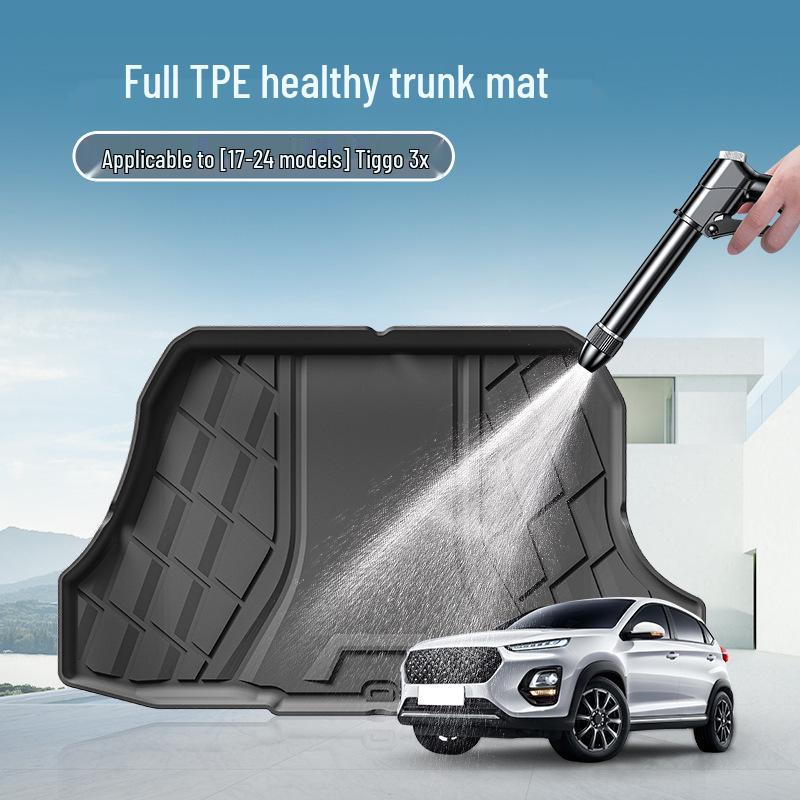All-Weather TPE Trunk Mat for 2017-2024 Chery Tiggo 3X Models