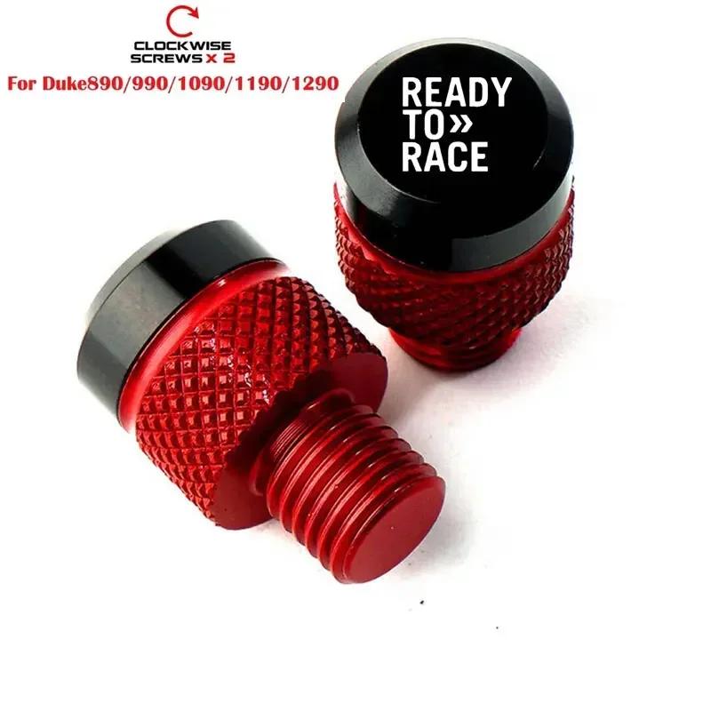 2pcs Motorcycle Mirror Hole Plug For KTM Ready To Race Duke 390 690 790 890 1190 Rc 1290 Adventure Screw Bolts Cover